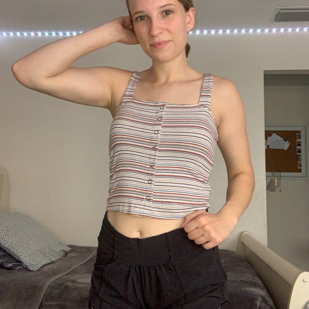American Eagle cropped tank top